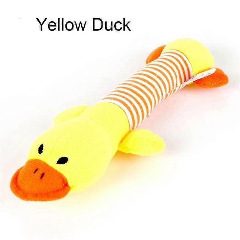 2020 New Funny Dog Toy Pet Puppy Plush Squeaker Squeaky Toys Pig Duck Elephant Pet Chew Toys Pet Supplies
