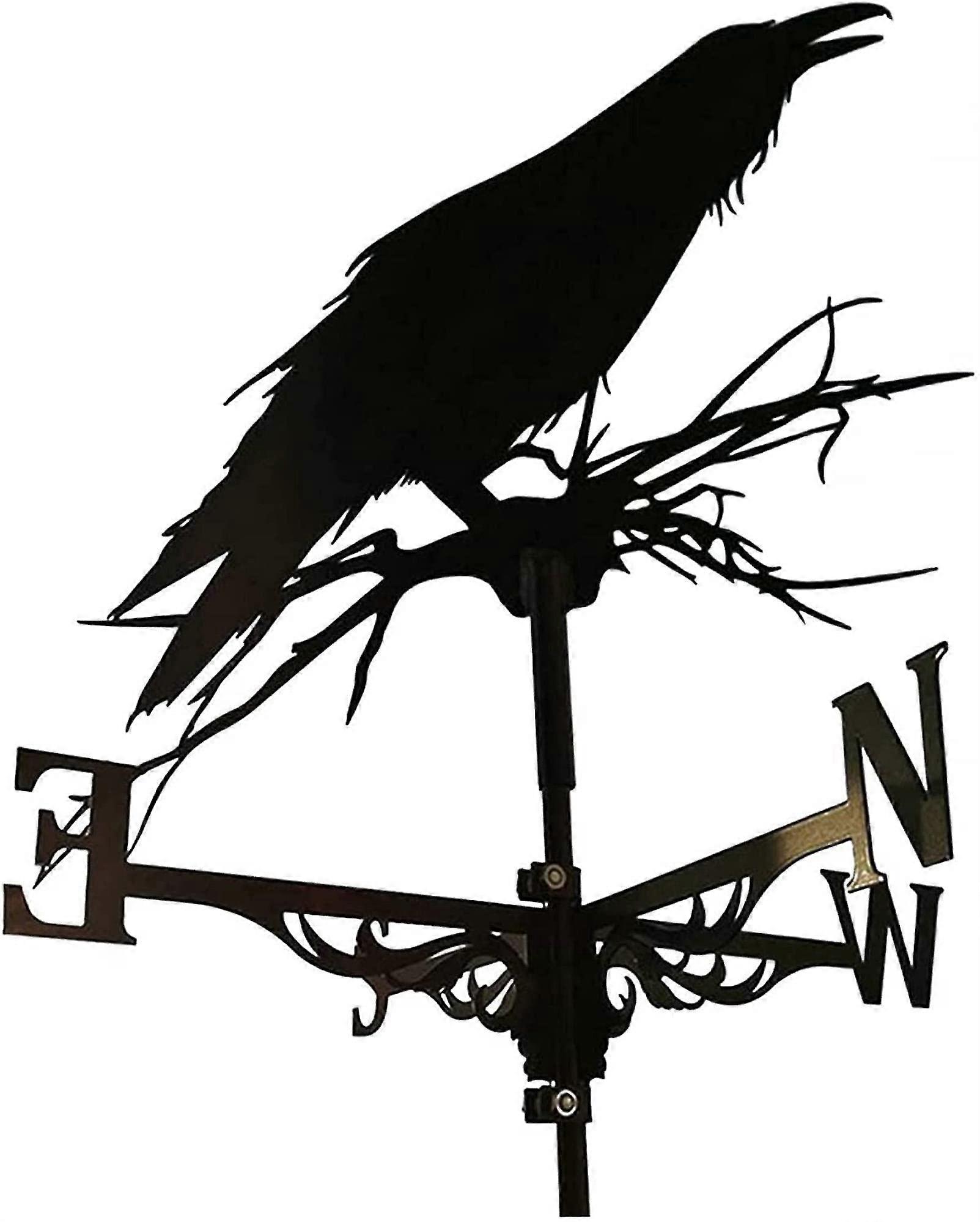 Weather Vane Metal Weathervane Figurine, Practical Wind Direction Indicator, Measuring Tools Farm