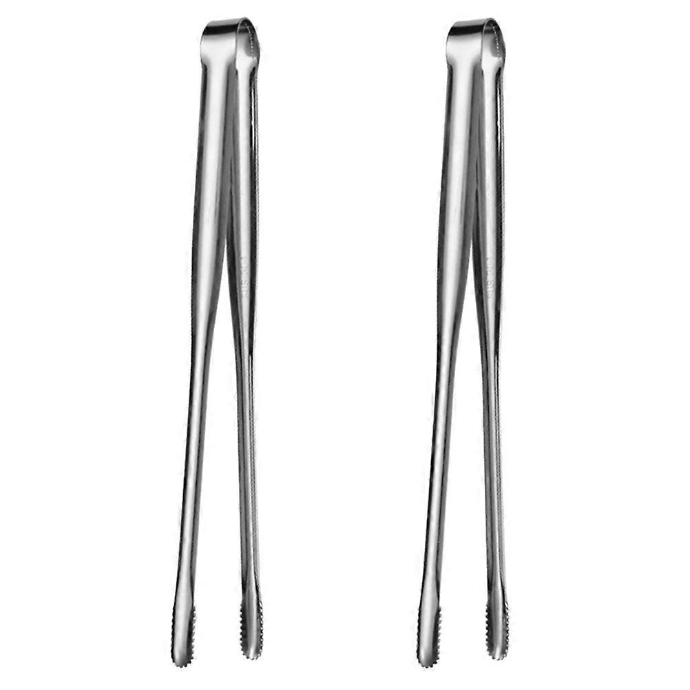 2 pinces à barbecue en acier inoxydable Pinces à viande Pinces à steak multifonctions