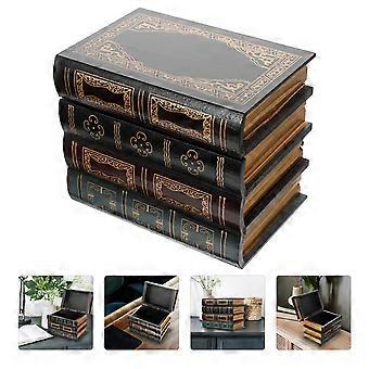 Lot De 3 Livres Décoratifs Pliables - Boîtes De Rangement Camouflées Pour Salon, Bureau, Hôtel - 5