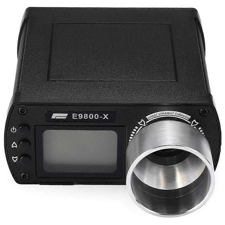 E9800-X Tester di velocità con schermo LCD Cronografo FPS ad alta potenza per la caccia Cronoscopio Tester di velocità