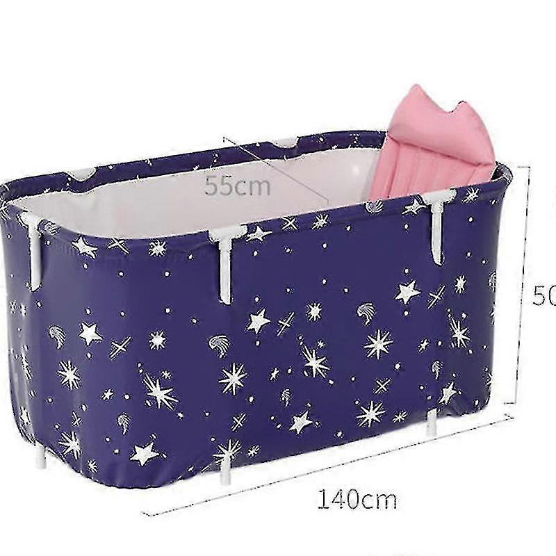 Rektangulär fällbar badkar badkar hink Vuxen Full Body Bath Bucket Barn badkar Vuxen BadHink
