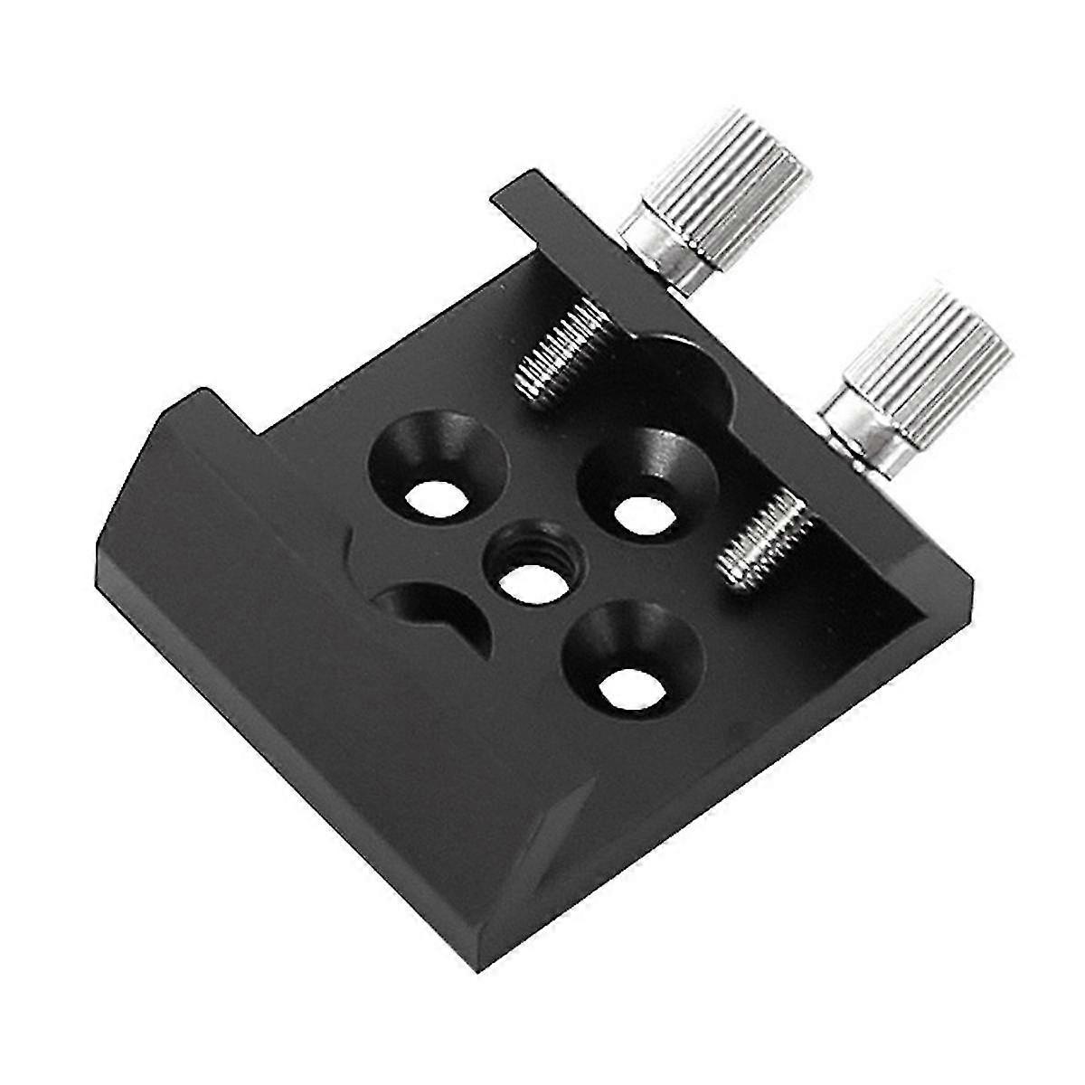 Telescope Finder Scope Base Mount Adapter Flat Base For Dovetail Slot 1/4 Thread Conversion Accesso
