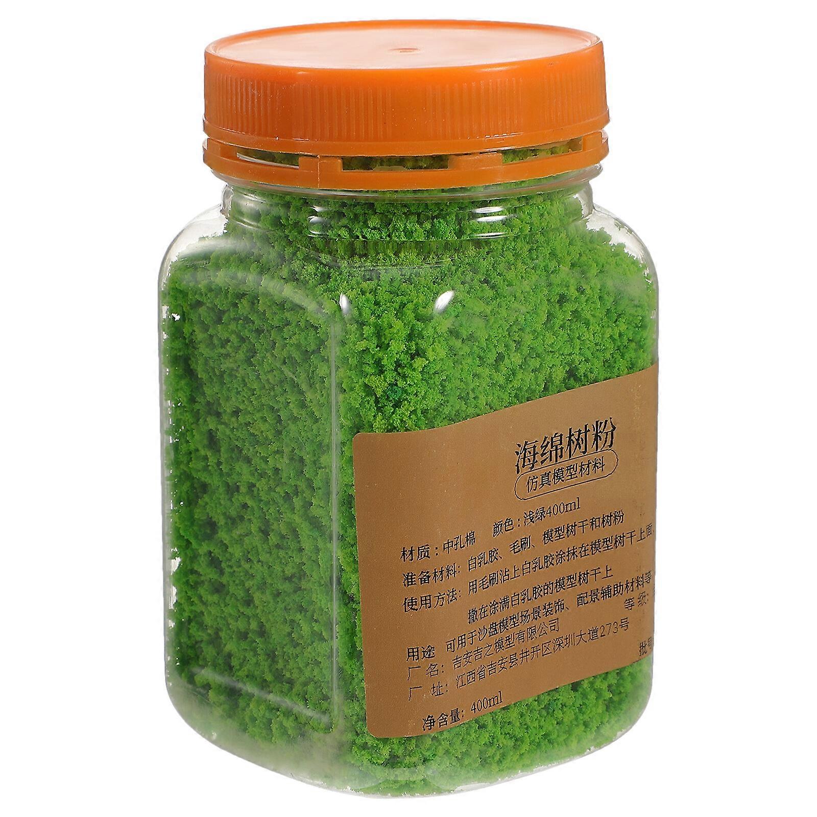 1 Bottle of Landscape Basing Material Grass Dressing Scatter Sponge Moss Material 400ml