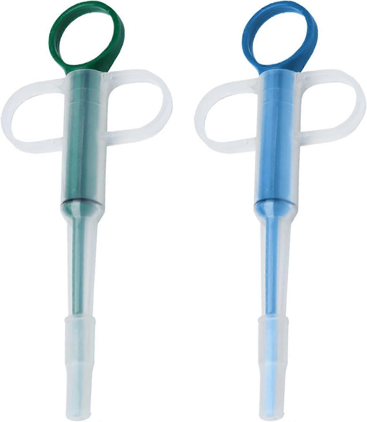 موزع حبوب منع الحمل الجديد للقطط 2025 ، 2 حقنة الأليفة ، موزع أدوية الأليفة ، بلاستيك مع 4 أطراف ناعمة ، آمن وصحي