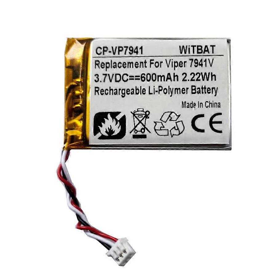 Already tested Applicable Viper 7941V Wireless Remote Control Battery