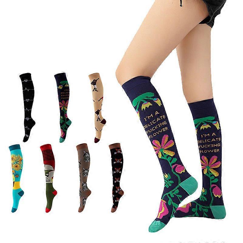 Compression Socks for Women Men Knee High Stocking