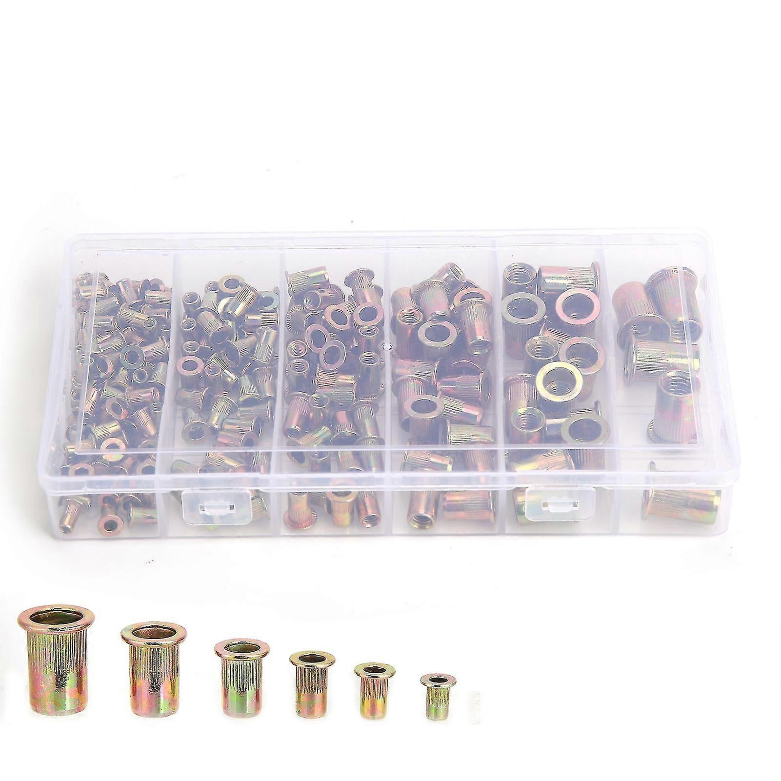 200Pcs AntiOxidation Nut Set for Electrical Industrial Products