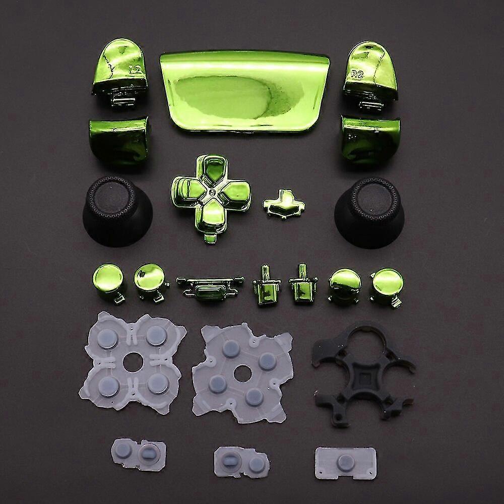 Replacement D-pad R1 L1 R2 L2 Trigger Buttons Share Options Button Set For Ps5 2.0 V2 020 Controller Conductive Rubber Pad