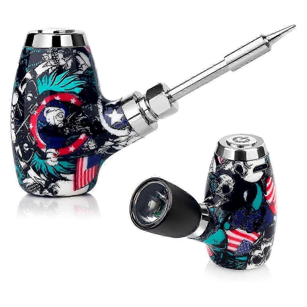 Soldering Iron Kit, 3-In-1Cordless Soldering Iron with Soldering Tip, Bulb and Container, Suitable for USB Charging B