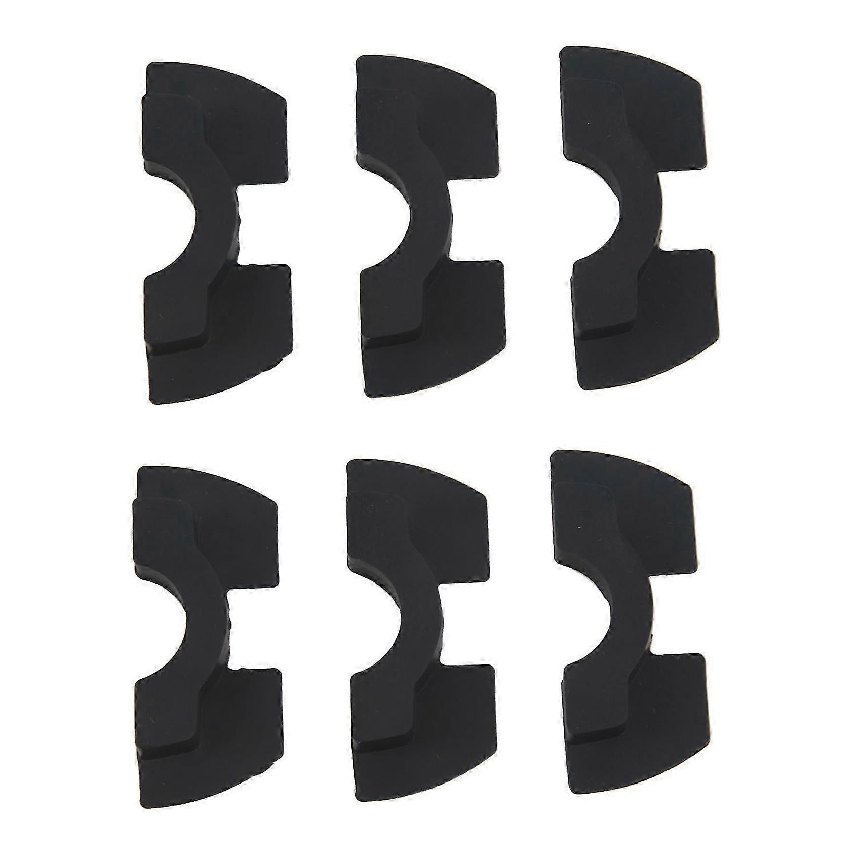 6X Pole Front Fork Vibration Shake Avoid Damping Rubber Pad