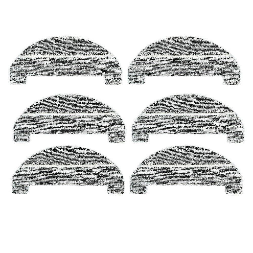 6pcs Mop Cloth Rag Replacement For Proscenic M8 Pro Robotic