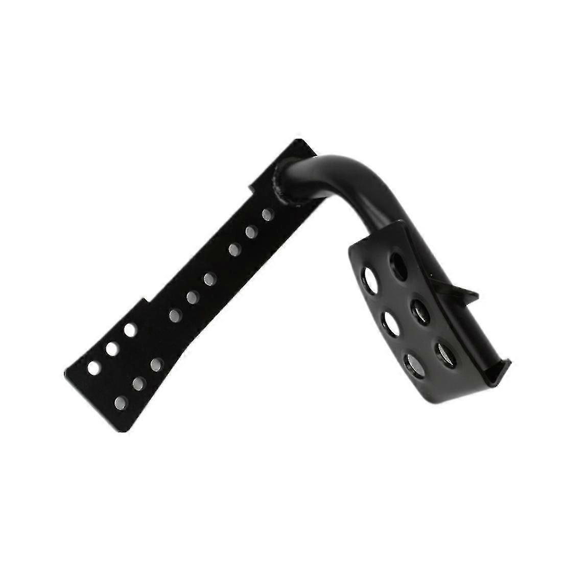 Left Side Dead Pedal Footrest Kick Panel Rest Kick Panel, Black