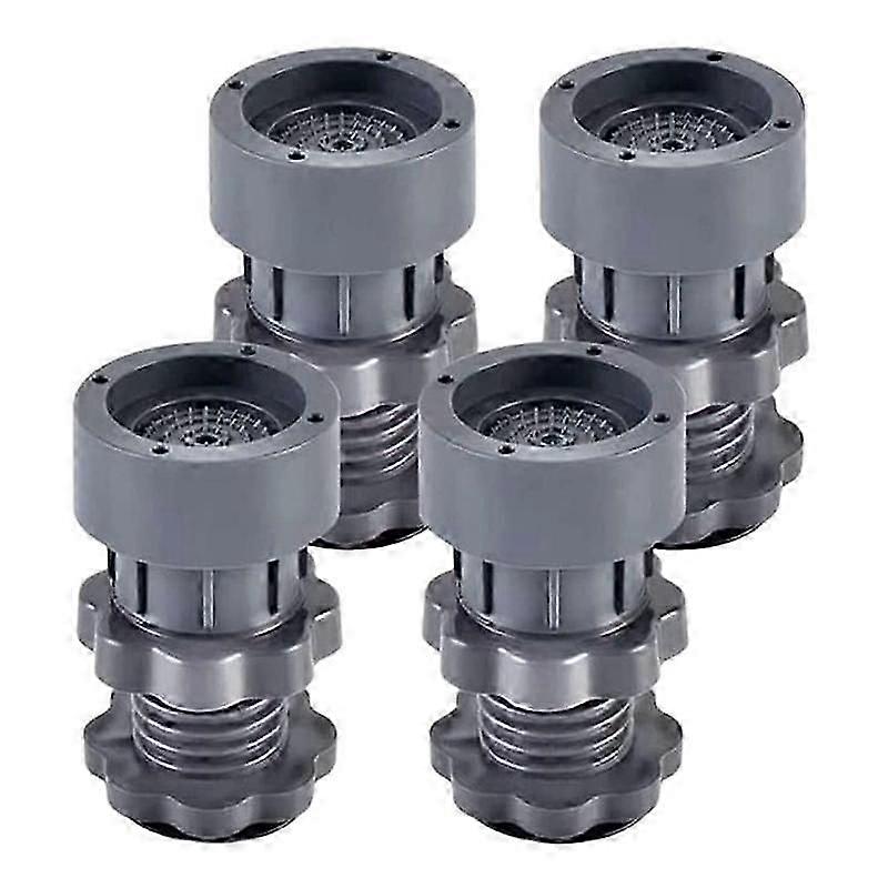 Support de machine à laver à hauteur réglable, coussinet de pied de machine à laver anti-vibration, tampon de machine à laver 4pcs