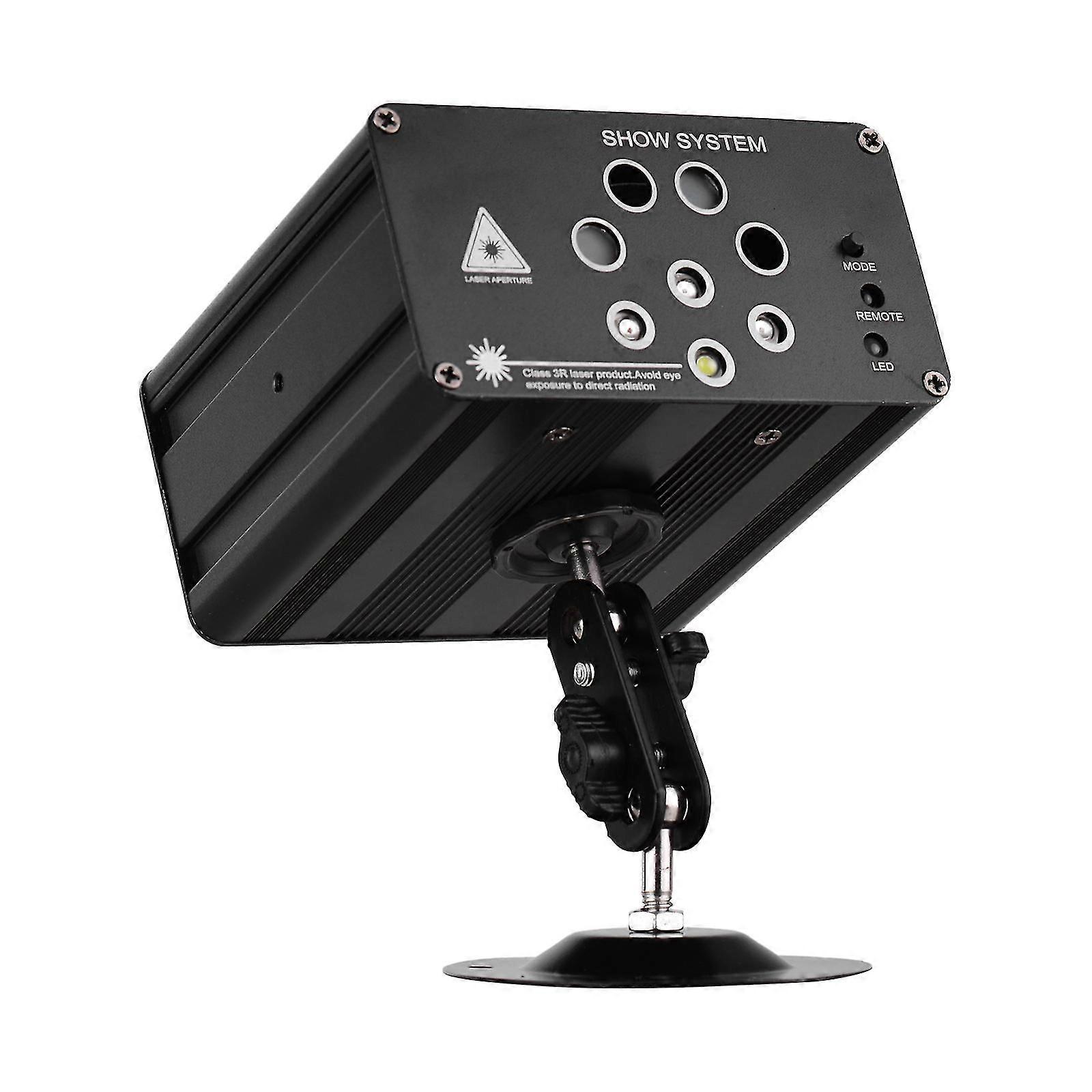Stage Aurora Strobe Light - 128 Combinations, RGBW, Sound Activated for Music Shows and Events