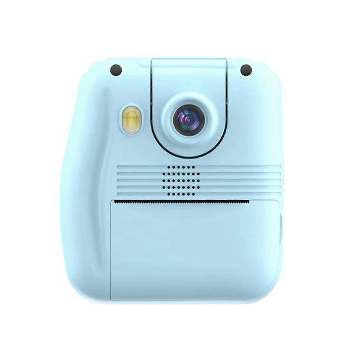 Flip Lens Kids Portable Printer Thermal Paper Stickers Paper Mini Printers Multi-Function Digital S