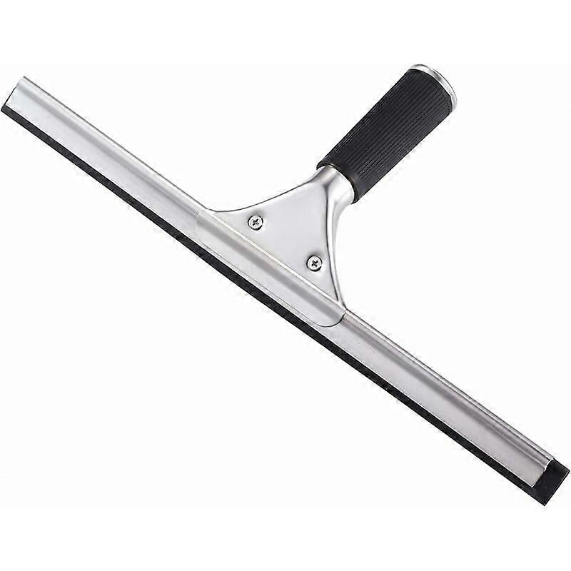 Stainless Steel Shower Squeegee, 35cm for Bathroom Window Cleaning