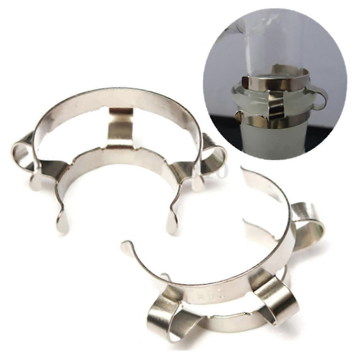 2ks 24 # klip z nehrdzavejúcej ocele Keck Clamp kompatibilný so skleneným brúsnym spojom 24/29 24/40