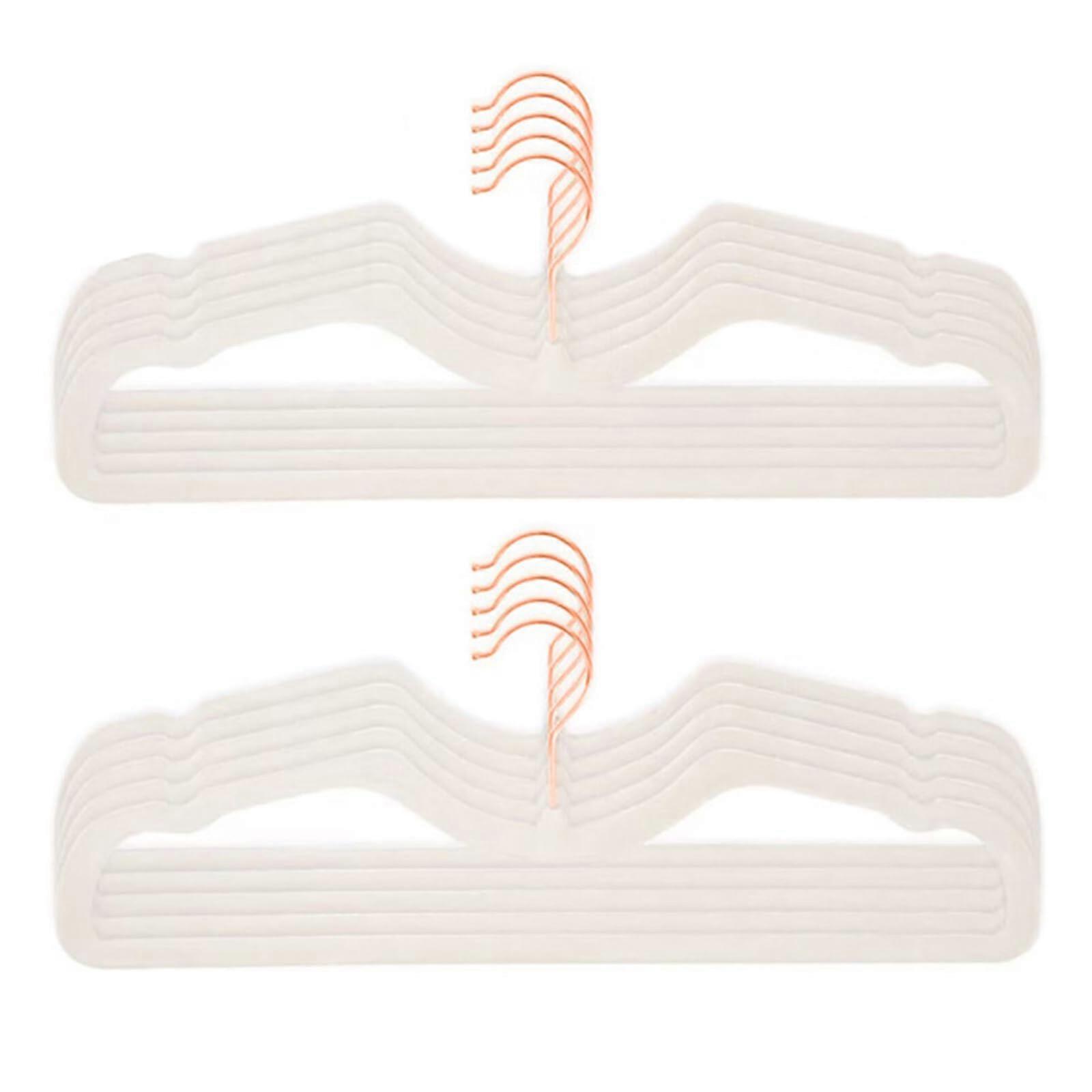 **Slim Velvet Hangers - 360° Swivel Hook for Closet (50-Pack)**