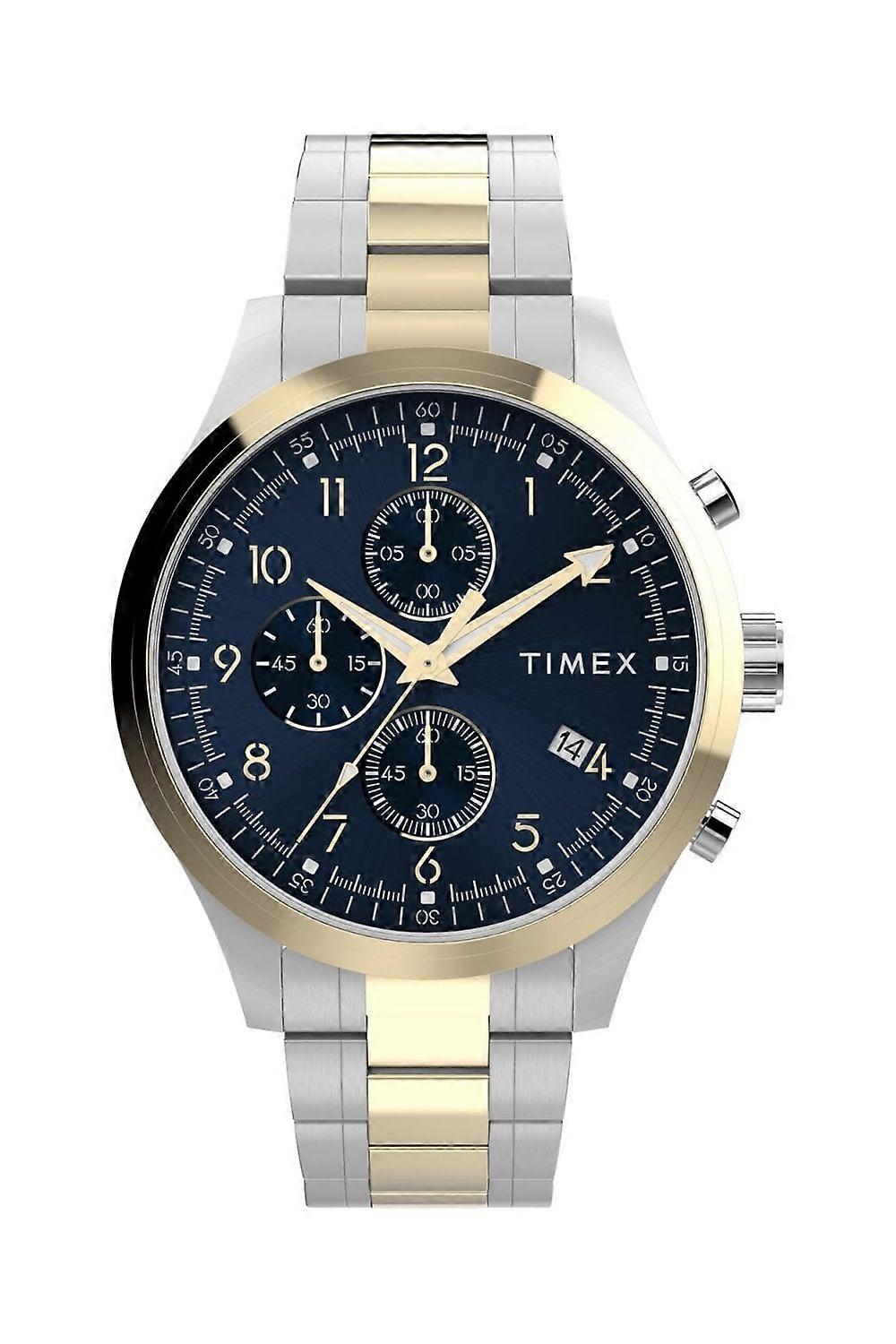Men's Timex Gents Chronograph Bracelet 42mm 5ATM Watch TW2Y01500