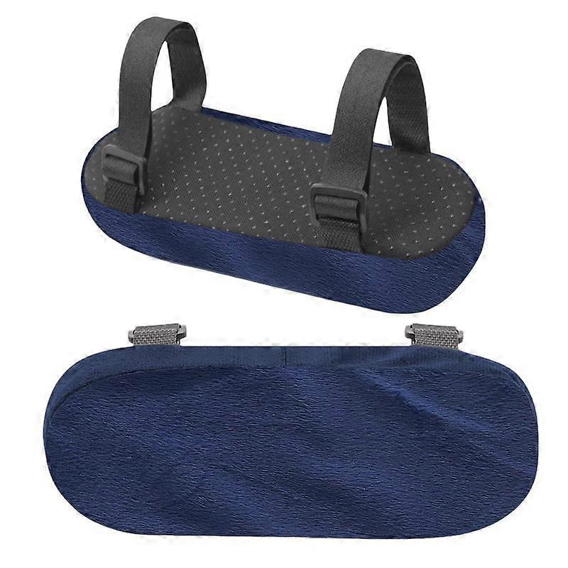 Memory Foam Office Chair Armrest Pad Pp Cotton Filling Armrest Cushion Pad Soft Home Office Chair Comfortable Elbow Pillow