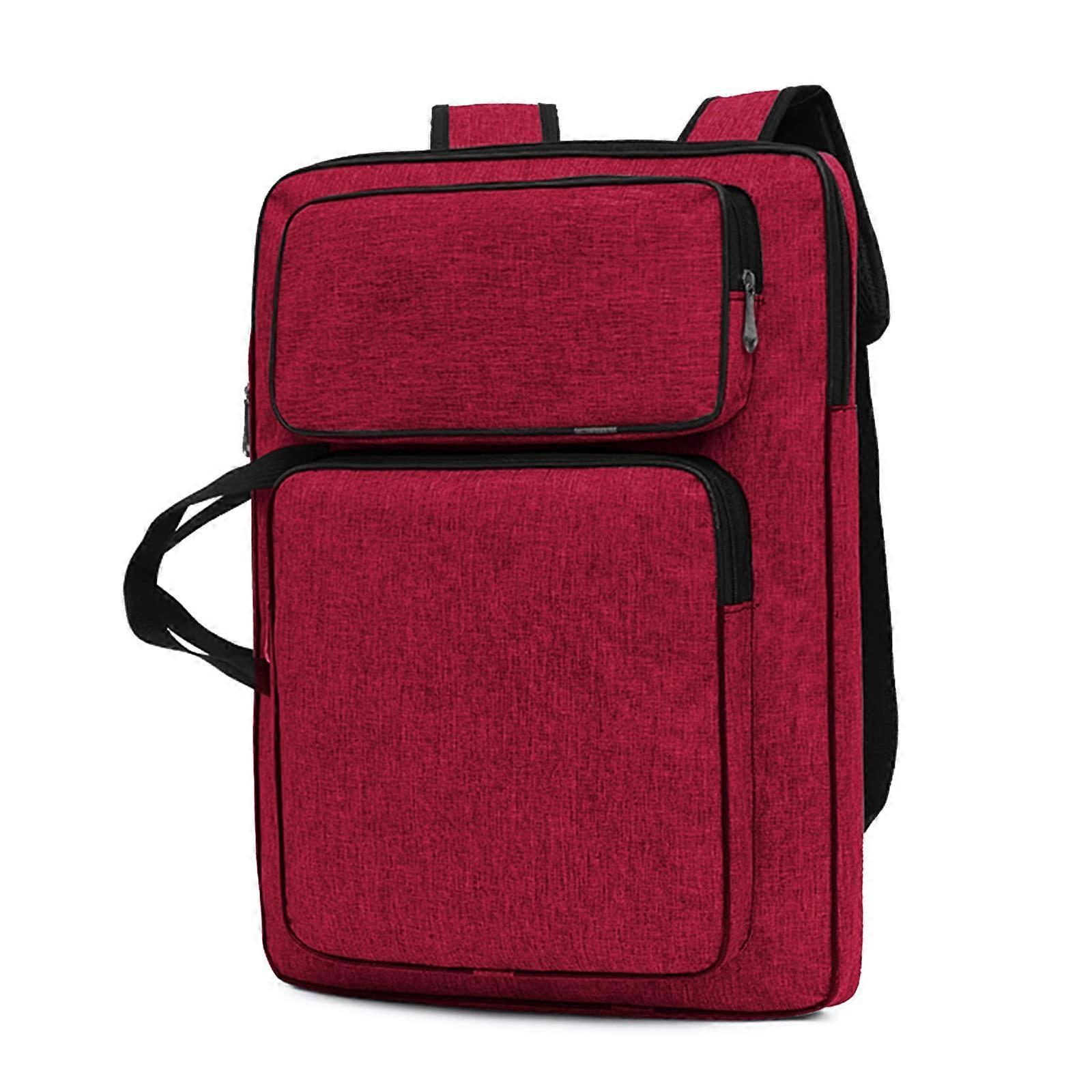 A3 Art Portfolio Carrying Bag Portable Shoulder Tote for Artists with Drawing Board, 8K Size, Durable Material