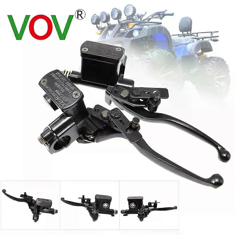 Hydraulic Brakes Universal Motorcycle brake Pump Buggy Scooter Cylinder Pump Handle Accessories Left Right Clutch Lever 50-250CC DDRR