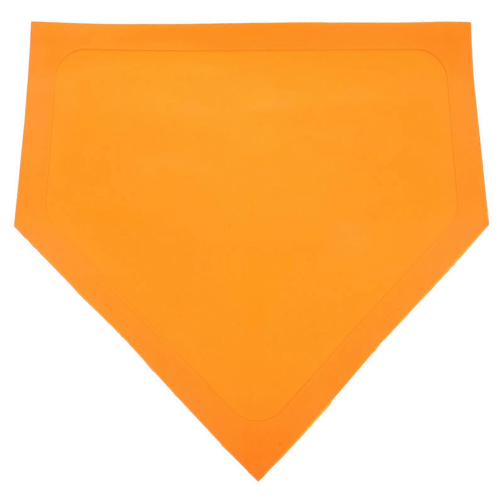 Μπέιζμπολ Home Plate Σόφτμπολ Καουτσούκ Home Plate Αθλητικό πιάτο στάμνας Ρίξε κάτω Πιάτο Spot Σημείο Εκπαίδευση Πιάτο Στάμνες για Backyard Baseball Softball Tee Β