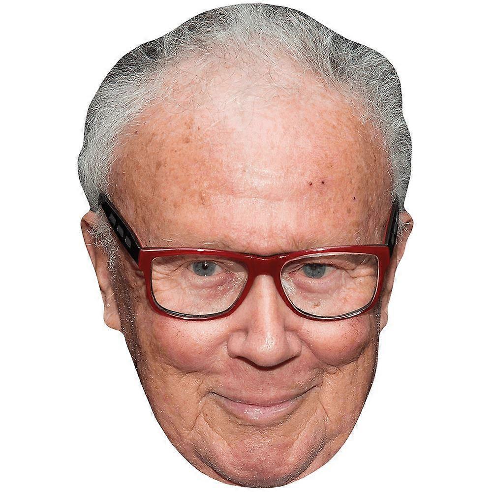 Philippe Bouvard (Glasses) Celebrity Mask, Flat Card Face