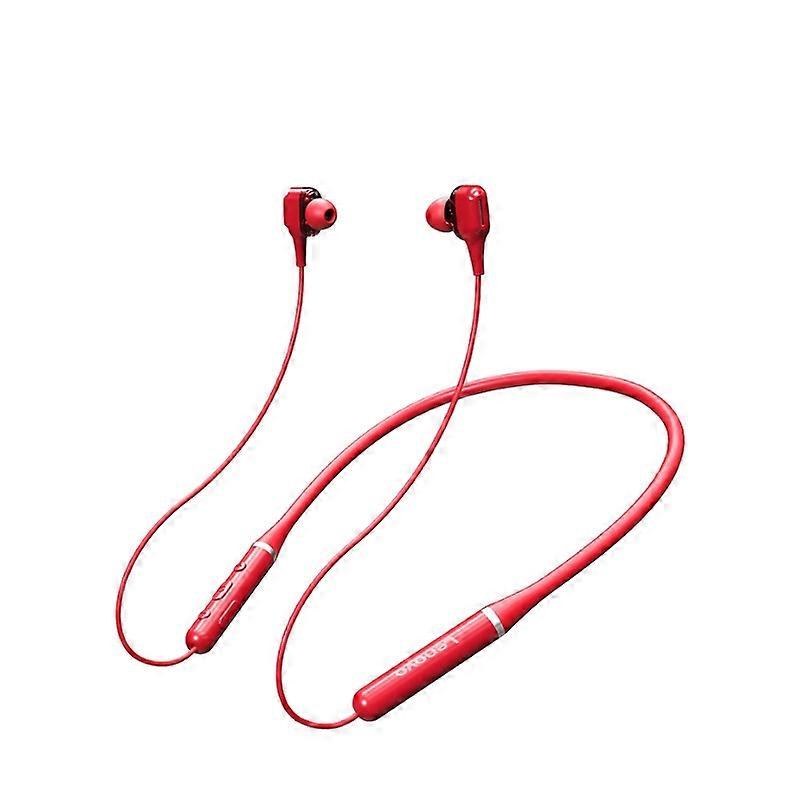 متوافق مع Lenovo XE66 تقليل الضوضاء الذكي 8D مضخم صوت مغناطيسي مثبت على الرقبة سماعة بلوتوث رياضية ، يدعم مكالمة بدون استخدام اليدين