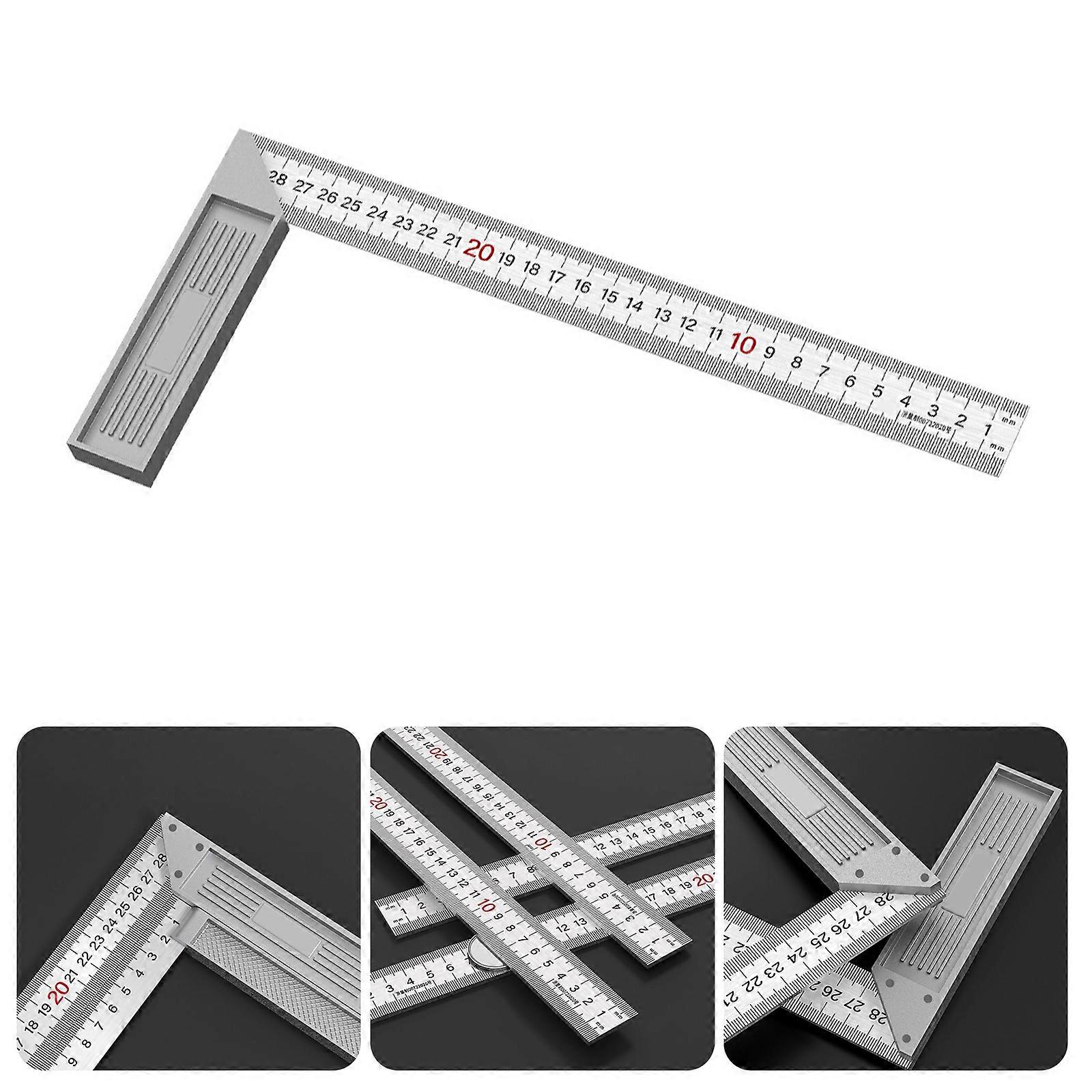High Precise Measuring Tool Protractor Square Right Angles Ruler With ...