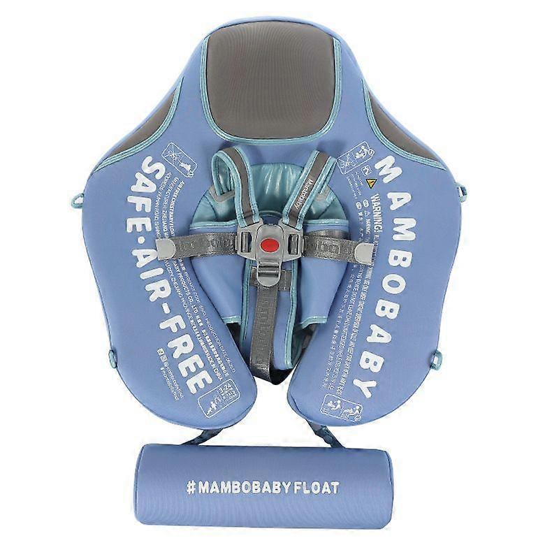 フロート横たわっているスイミングリング幼児ウエストスイムリング幼児ブルー