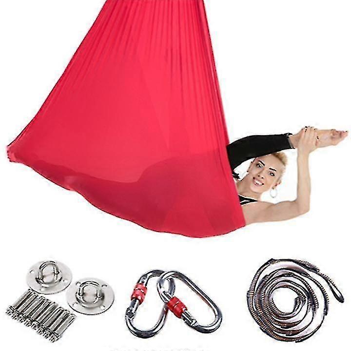 Aerial Yoga Hammock & Advanced Aerial Hammock, Anti-gravity, Yoga Swing Set, Acrobatic Flight, Sling Set, Suitable For Indoor And Outdoor Use.