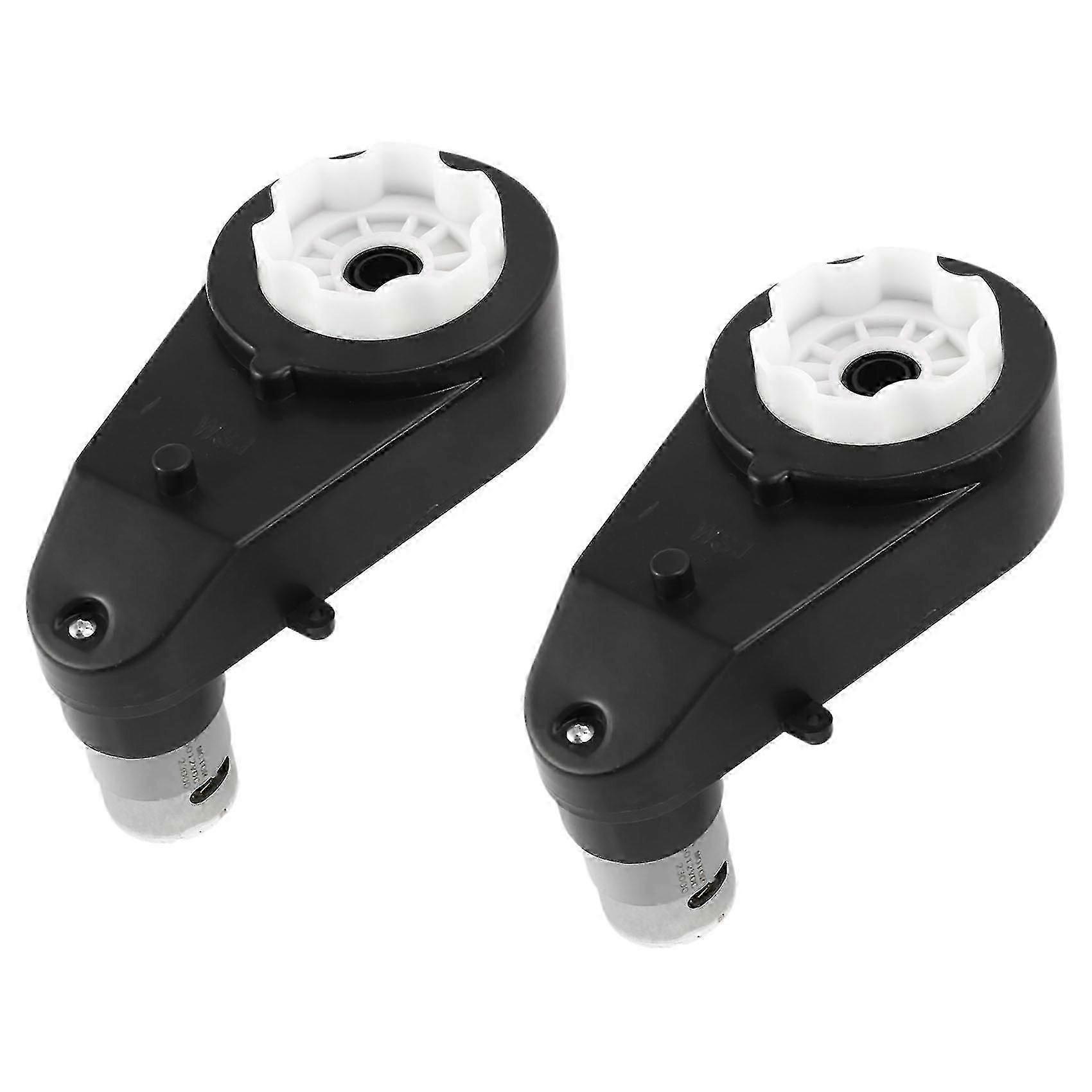 2 Pcs 550 Universal Crianças caixa de engrenagens do carro elétrico com motor 12V 23000Rpm motor com crianças Ride em C