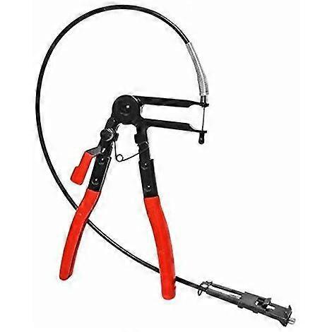 Heavy-Duty Cable Flexible Hose Clamp Tool, Access Hard-To-Reach Areas With Locking Mechanism And Non-Slip Handles For Premium Auto Repair Solutions