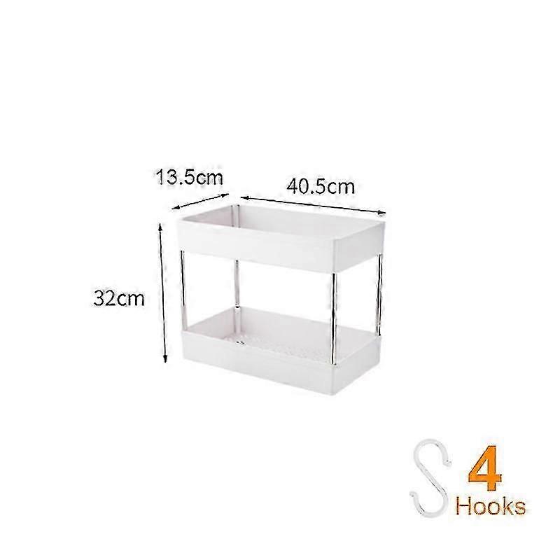 2/3/4 Tier Slim Narrow Storage Cart Mobile Shelf Unit Drawer Organizer Slide Out Trolley Cart Rack For Kitchen Bathroom Laundry