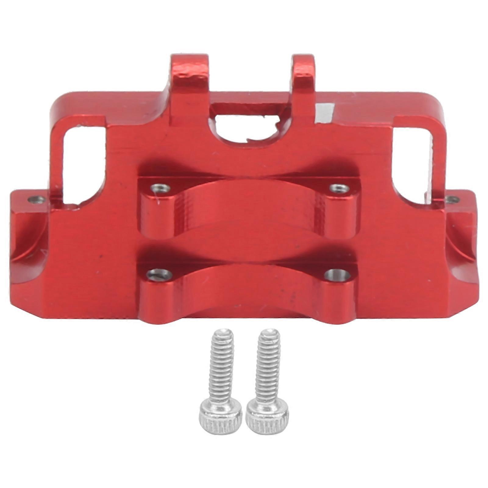 Aluminium Steering Gear Fixed Mount Servo Mount Bracket for Axial SCX24 90081 1/24 RC CarRed