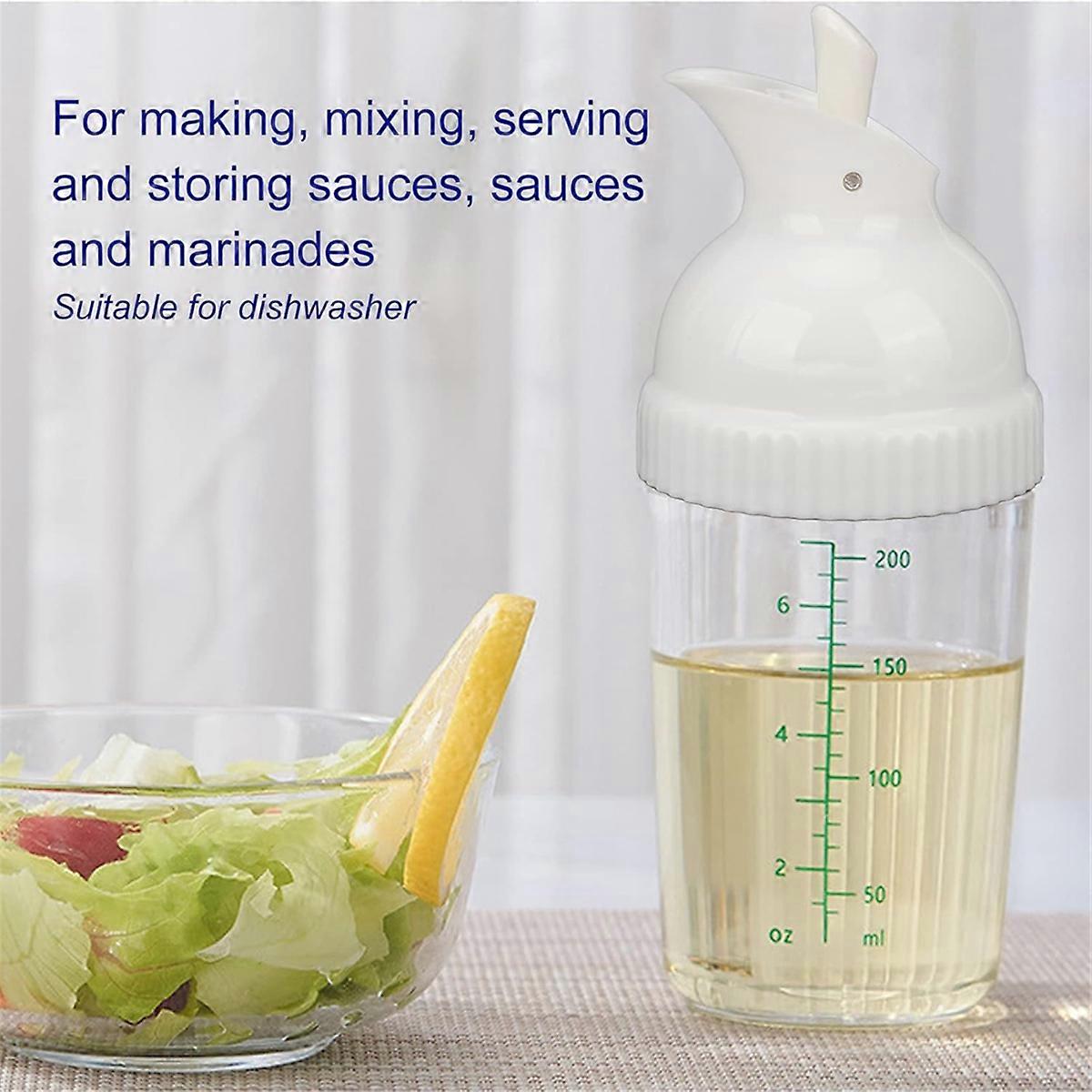 Salad Dressing Shaker Container Homemade Salad Dressing Bottle