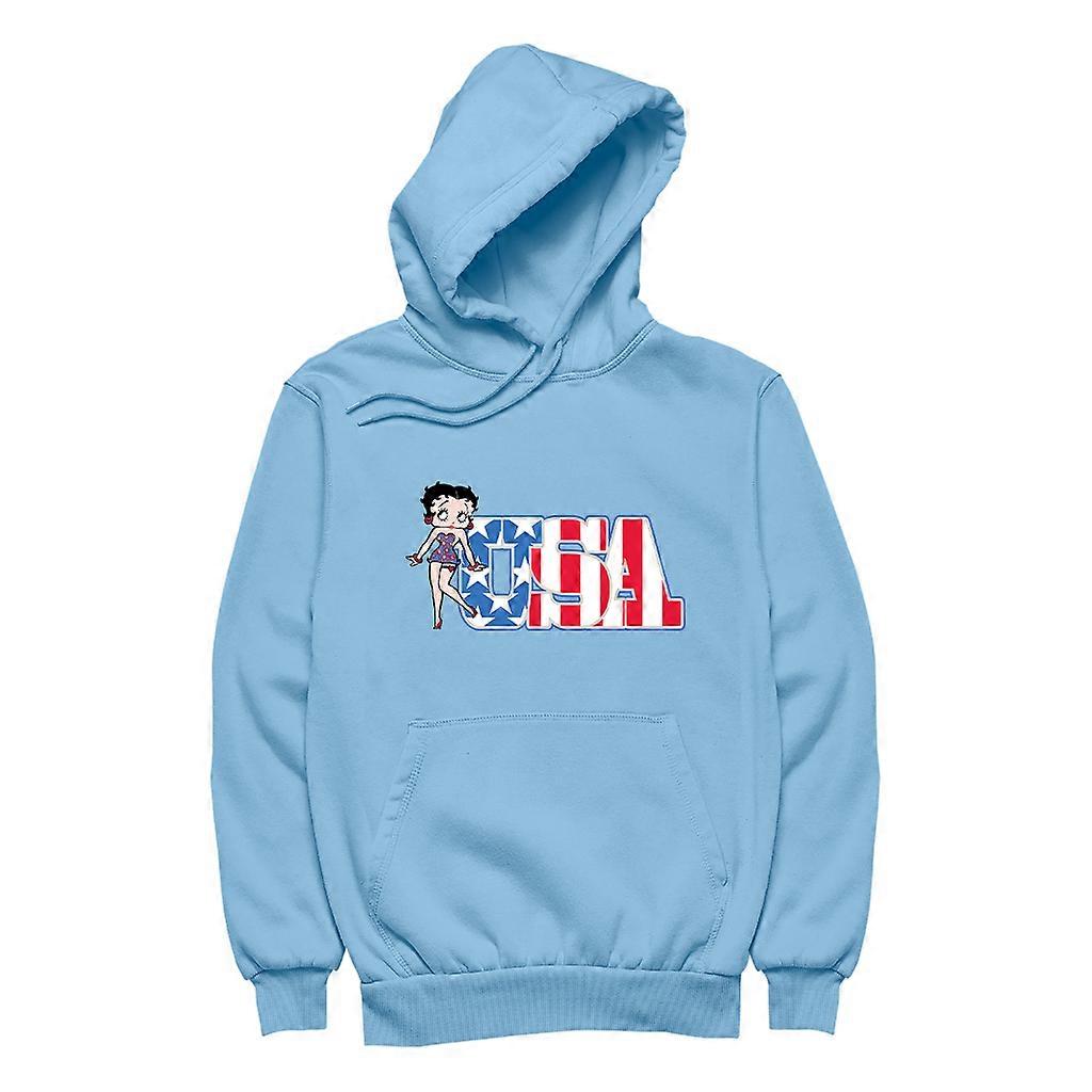 Americana Stars & Stripes Men's Hooded Sweatshirt