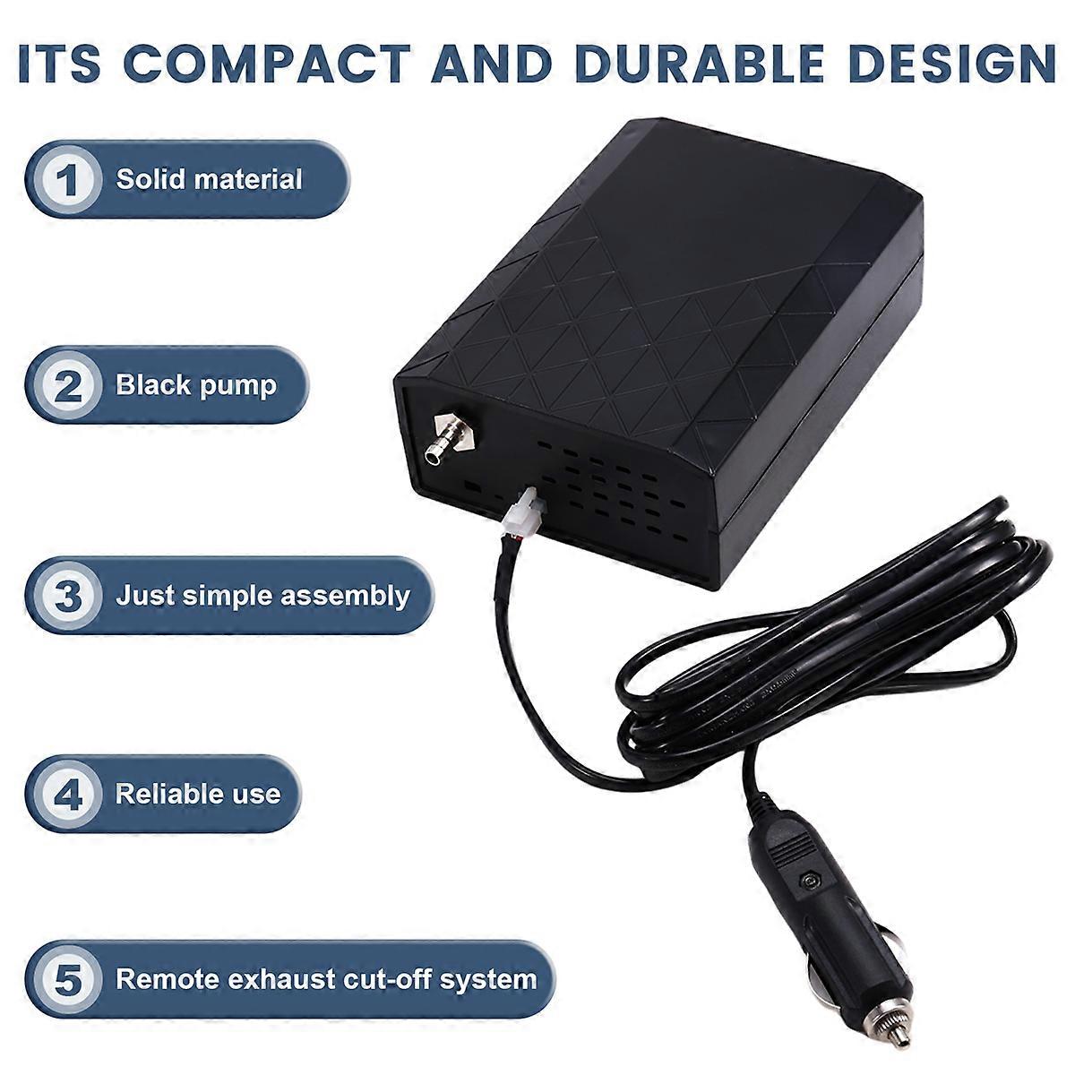 New Vacuum Pump Exhaust Valve Control System with Remote Controller