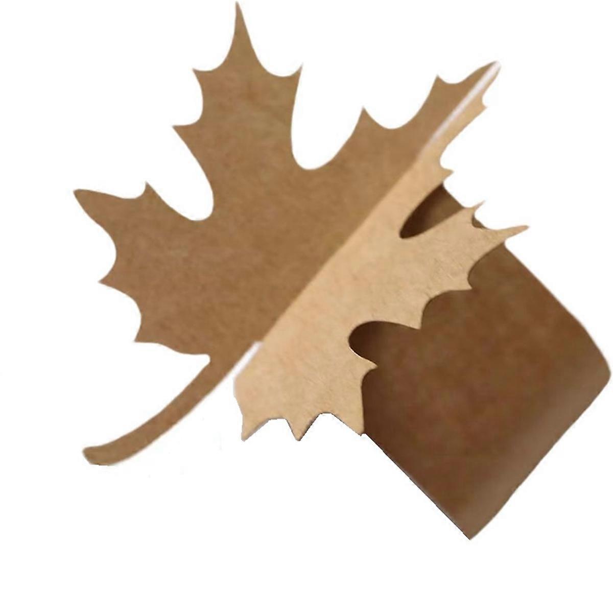 Autumn Paper Napkin Band,Thanksgiving Napkin Ring Self Adhesive