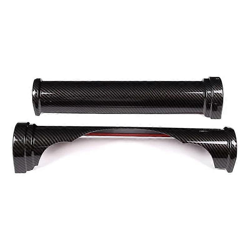 Center Console Dashboard Cover Frame Trim for 2007-2021 Accessories, ABS Carbon Fiber