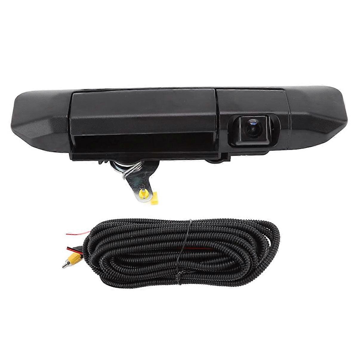 Car Tailgate Handle Back Rear Camera with Wire Harness Fit for TOCOMA
