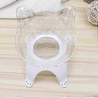 Elevated Bowls for Cats Durable Single Double Cat Dog Bowls Raised Stand Cat Feeding & Watering Supplies Dog Feeder Pet Supplies (D-4D)