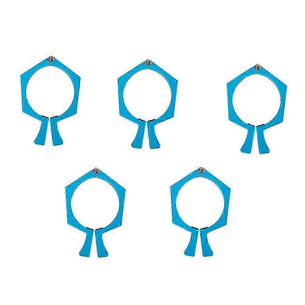 5pcs Fixer Cup Thermal Sublimation Wrapping Auxiliary Clamp Auxiliary Tool Blue