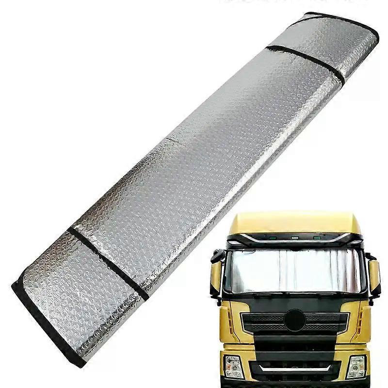 Φορτηγό Sunshade μπροστινή αναδιπλούμενη σκιά ηλίου φορτηγών για το παρμπρίζ Ήλιος και UV προστασία Βεντούζα Αυτοκίνητο Sunshade