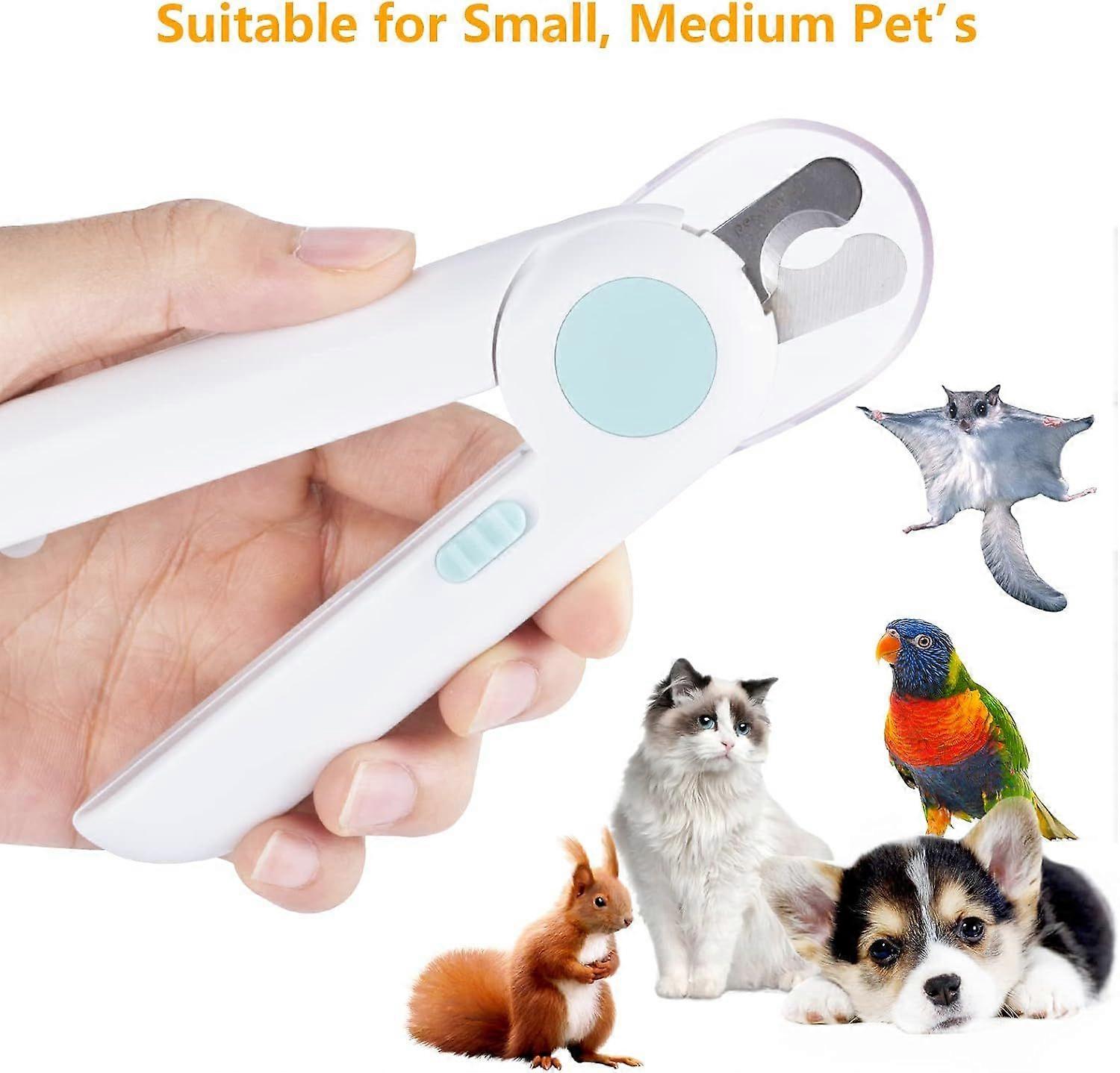 1pc Dog and Cat Nail Scissors with LED Light