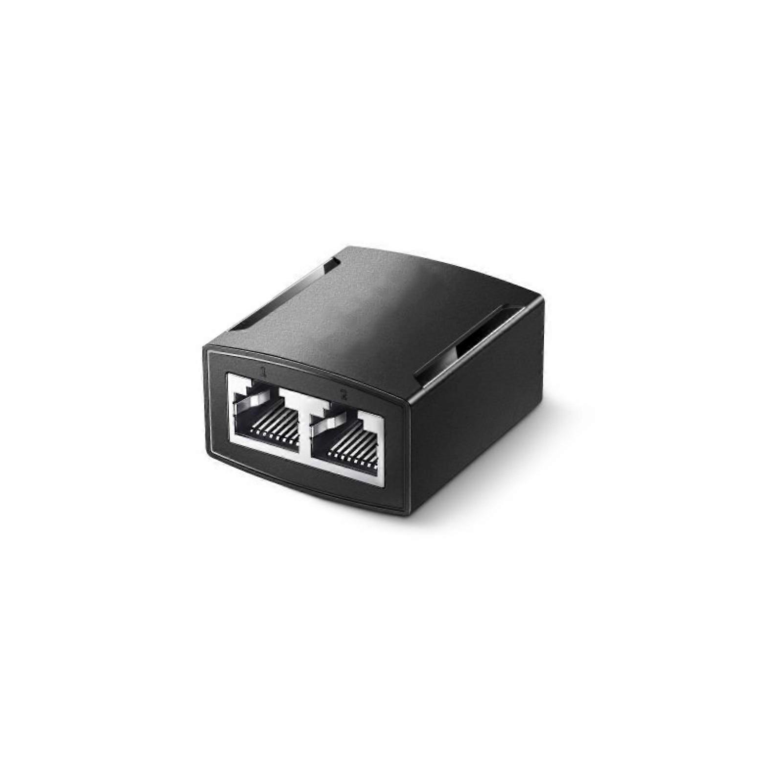 Compactly RJ45 Coupler Gigabit Connector Supporting Up to 10Gbps Speeds for Seamlessly Networking Setups Plugs and Play