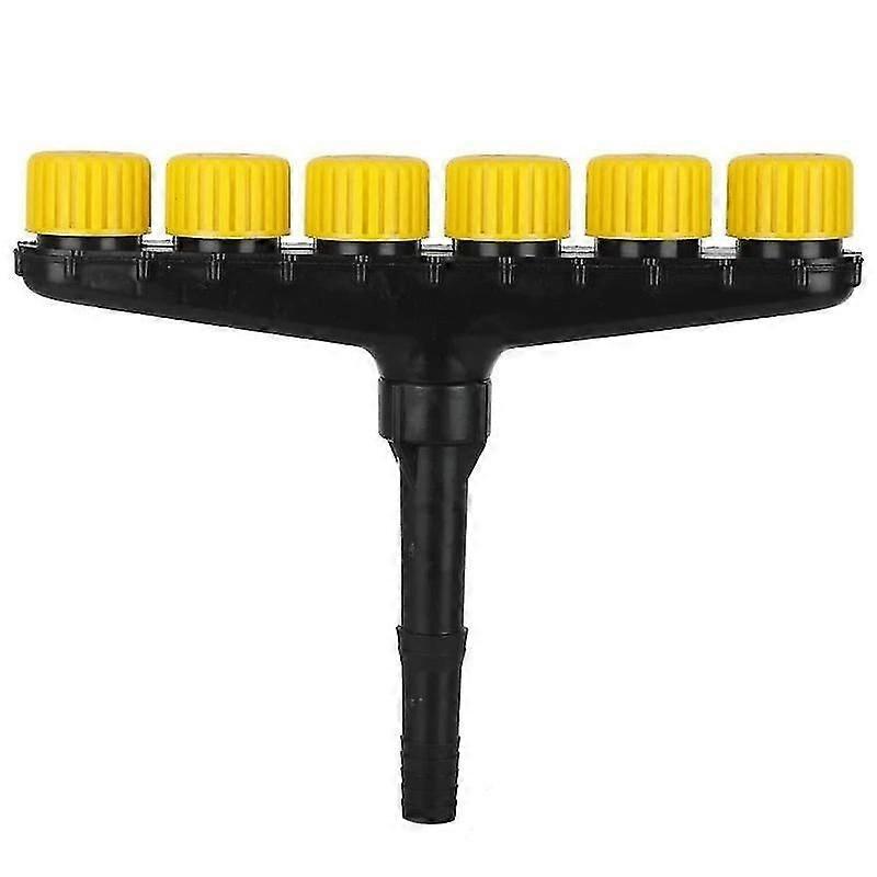 Multipurpose Garden Sprinkler With 6 Atomizer Nozzle Adjustable Output