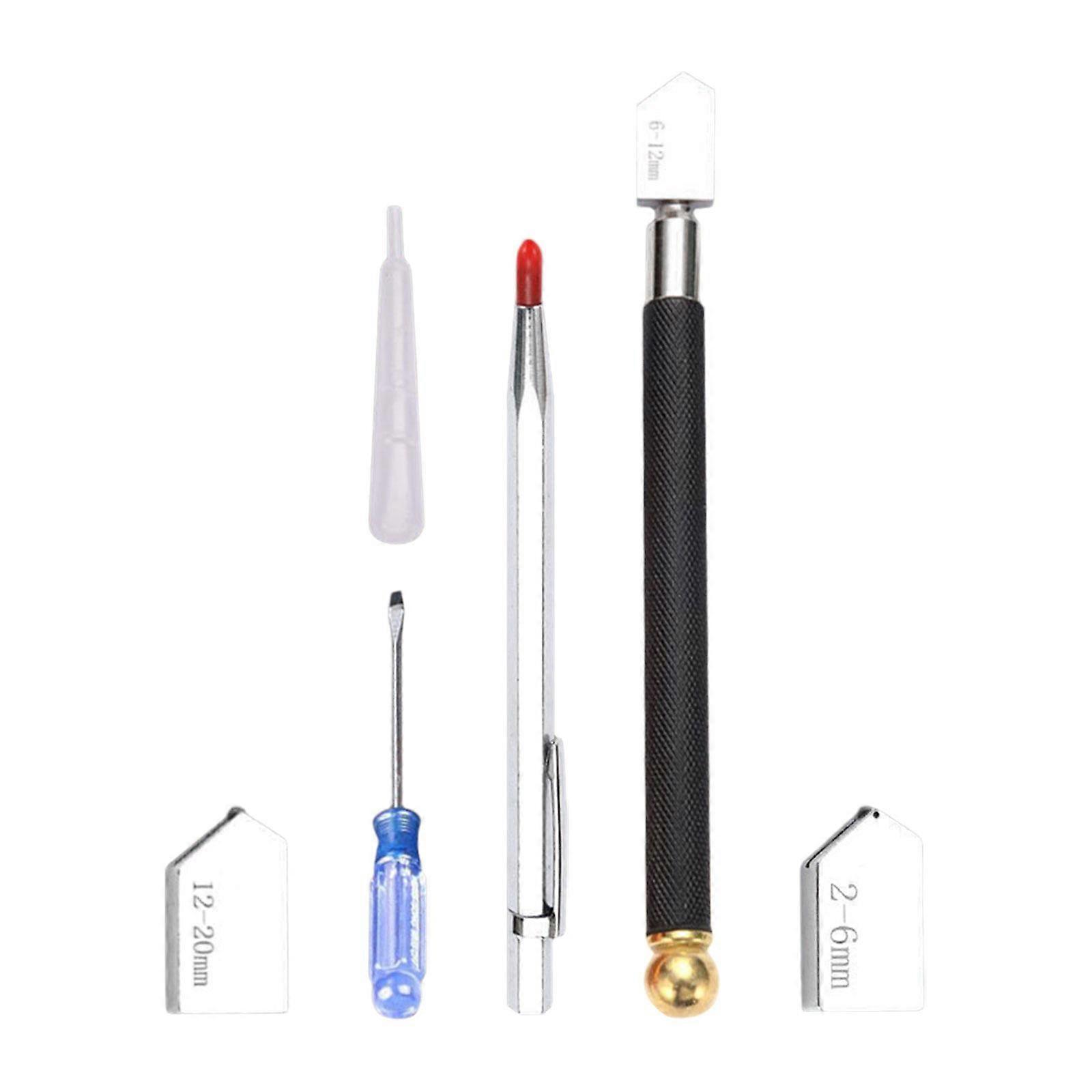 Glass Running Pliers Glass Cutting Tool Kit for Mosaics Breaking Fusing